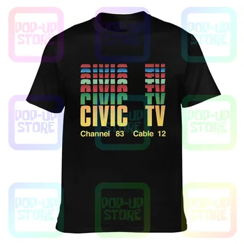 Civic Tv Premium Videodrome Inspired marškinėliai Trikotažiniai marškinėliai Dovana Casual Vintage High Quality