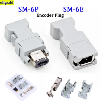 Cltgxdd 1piece vyriška patelė IEEE 1394 6 kontaktų kištukinis lizdas SM-6E SM-6P servo jungtis Cross MOLEX 55100-0670 adapteris