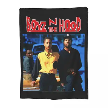 Confortável Boyz N The Hood Film Blanket Stuff Cobertor Decorativo Casa Lance Leve Flanela Fina para Sofá