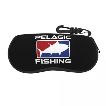 Custom Pelagic Fishing Shell Glasses Case Unisex Fashion Fisherman Fish Gift Eyeaks Case Saulės akinių apsaugos dėžutė