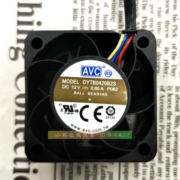 Dytb0420b2s 4020 12V 0.65a 4cm 4-Wire PWM temperatūros reguliavimo aušinimo ventiliatorius