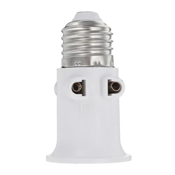 E27 ES LED lemputės adapterio lempos laikiklis Pagrindo ABS kištuko jungtis AC100-240V 4A