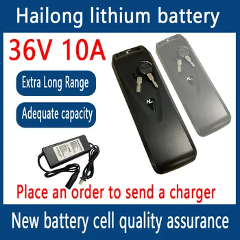 eBike baterija 36V 10ah Hailong Max40A BMS 500W750W 1000W 1500W 21700 Cells Pack elektrinis dviratis ličio jonas
