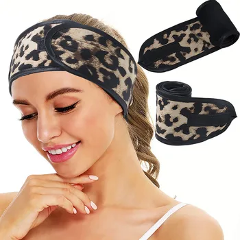 Elastic Hair Up Make Printed Adjustable Unisex Band Headband Headband Storage Hair Bands