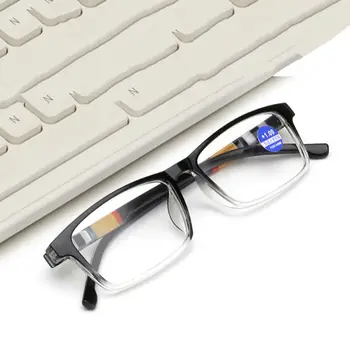 Fashion Anti-Blue Light Skaitymo akiniai Vyrai Moterys Vintage Ultra-Light Frame Presbyopia Akiniai Hiperopija Akiniai +1.0~+4.0