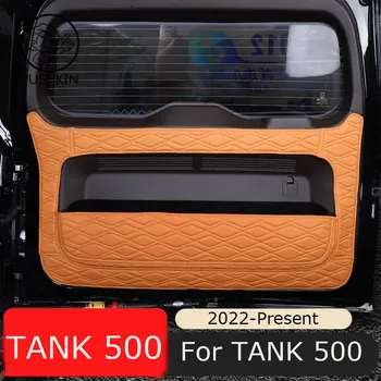 For Great Wall GWM WEY Tank 500 2022 2023 Bagažinės bagažinės dangčio apsaugos nuo įbrėžimų apsauginio padėklo lipduko modifikavimo priedai