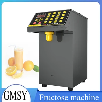 fruktozės aparatas 16 tinklelis fruktozės kiekybinis aparatas automatinis fruktozės dozatorius kavos sirupo dozatorius pieno arbatos parduotuvė