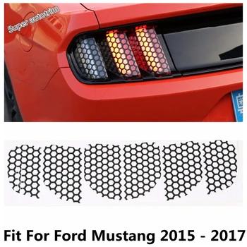 Galiniai galiniai žibintai Plėvelės lempos pastos dangtelio apdaila Tinka Ford Mustang 2015-2017 Korio rėmelio stiliaus priedai Išorinių dalių rinkinys