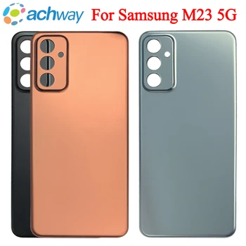 Galinis dangtelis Samsung Galaxy M23 5G galinis akumuliatoriaus dangtelis SM-M236B galinis stiklas, skirtas Samsung M23 galinio korpuso durų dėklo keitimui
