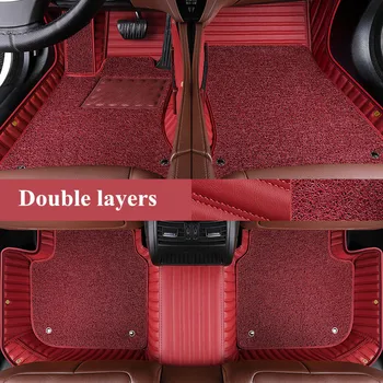 Geriausios kokybės kilimėliai! Individualūs specialūs automobilių grindų kilimėliai, skirti Lexus RX 500h 2023, patvarūs vandeniui atsparūs dvigubo sluoksnio kilimai, skirti RX500h 2024