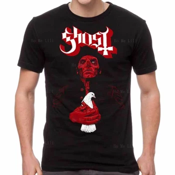 Ghost Band Dove Raudoni marškinėliai trumpomis rankovėmis marškinėliai Oversize Top Graphics vyriški drabužiai