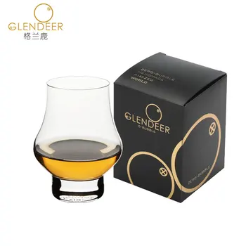 Glendeer Copita Whisky Nosing Glass Crystal Tasteting Whiskey Goblet Malt Wine Tumbler Brandy Snifter Flame Konjako taurė