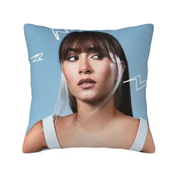 gražuolė Aitana pagalvė sofai ispanų dainininkė Modernus pagalvėlės užvalkalas Kvadratinis pagalvės užvalkalas