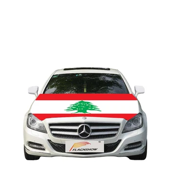 Greitas pristatymas Nacionalinė Libano vėliava Automobilio dangtis dekoravimui