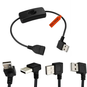 H7JA USB kabelis su , 1-Pack USB vyriško ir moteriško prailginimo laido įjungimas / išjungimas vairavimo rašytuvui