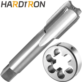 Hardiron M37 X 1.5 Tap and Die Set Right Hand, M37 x 1.5 Machine Thread Tap & Round Die