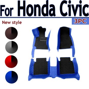Honda Civic 10th 2021 2020 2019 2018 2017 2016 Automobilių grindų kilimėliai Kilimai Automobilių salonas Priedai Apima automobilių transporto priemones