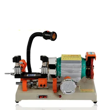 Horizontali raktų pjovimo mašina su raktų pjovimo staklių rankiniu peiliu su koreguojamuoju kreipiamuoju kaiščiu Rakto kopijavimo mašina
