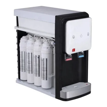 Individualus elektrinis tiesioginis vamzdynas, geriamasis karštas šaltas stalinis RO vandens dozatorius su šaldytuvu