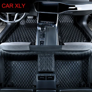 Individualūs automobilių grindų kilimėliai BMW X6 E71 2008-2014 automobilių aksesuarai Interjero detalės