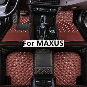 Individualūs automobilių grindų kilimėliai, skirti MAXUS G10 G20 G50 G90 V80 V90 T70 T90 D60 D90 EUNIQ 5 6 7 EG10 EG20 Foot Coche priedai