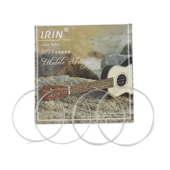 IRIN U103 Ukulele stygos Skaidrus nailonas 4 stygos Havajų gitaros stygos styginis instrumentas Ukulele dalys ir priedai