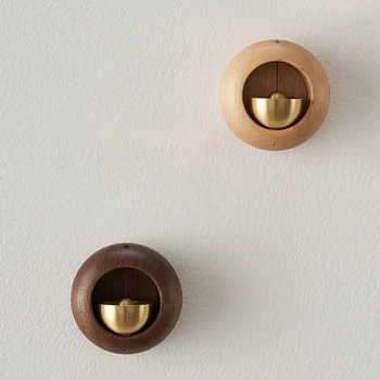 japoniško stiliaus dopamino varpai maži apvalūs kiaušinių siurbimo durų tipai įėjimo durų skambutis magnetas kabantis vėjo varpelis
