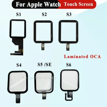 JDL jutiklinio ekrano skaitmeninimo stiklo objektyvo skydelis, skirtas Apple Watch SERIES 1 2 3 4 5 6 SE S2 S3 S4 S5 S6 38mm 42mm 40mm 40mm 44mm TouchScreen