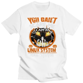 Juokingi vyriški marškinėliai Moterų naujutė, marškinėliai Linux sistemos administratorius Šaunūs marškinėliai 012438