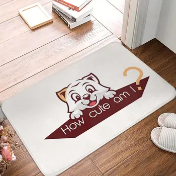 Kaip mielas aš šuo dizainas Šuo Doge vonios kilimėlis kilimėlis Namų durų kilimėlis Virtuvės kilimas Dekoras
