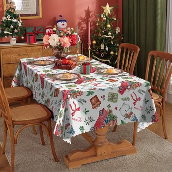 Kalėdinis lankas Stalo audinys Auksinės žvaigždės Briedžių stalo audinys Kalėdinio vakarėlio stalo audinys Baigti staltiesę Naujųjų metų dekoracijos