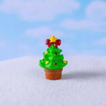 Kalėdų meškos ornamentas Patvarus kalėdinis ornamentas Žavingas kalėdinis darbastalio dekoras 2 mini animacinis lokys Papuošalai šventėms