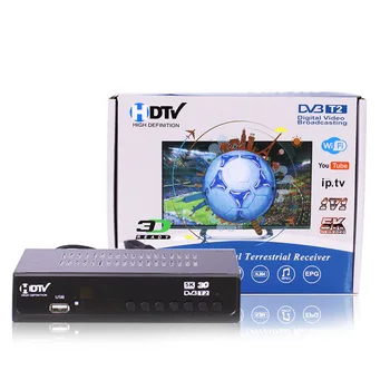 karšto pardavimo dekoderis DVB T2 TV imtuvas WIFI DVB-C H.264 1080P antžeminis imtuvas TV imtuvas DVB-T2 priedėlis
