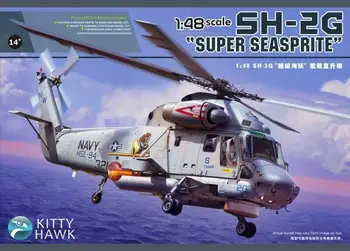 Kitty Hawk 80126 1/48 SH-2G Super Seasprite Assembly modelis naujas
