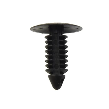 Kištukai Buferio spaustukų rinkinys 4 7 mm skylių priedai Juodas dangtelis priekiniam valstybinio numerio ženklui Plastikinis patvarus praktiškas