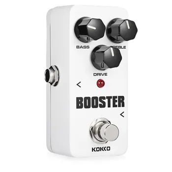 KOKKO FBS-2 Mini BOOSTER EQMINI efektų procesoriai Gitaros efekto pedalas Mini Guiatr pedalas Tikras aplinkkelis DJ įranga