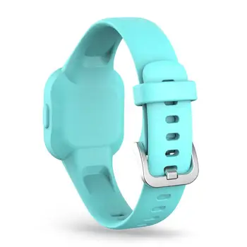 Laikrodžių apyrankė -gabalinė minkšta silikoninė riešo apyrankė Laikrodžio juosta Garmin Fit JR3/Vivofit Jr.3