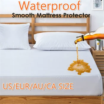 Lygus vandeniui atsparus čiužinio apsaugos užvalkalas Anti Tickes čiužinių pagalvėlės lovos užvalkalas Vandeniui atsparus lovos paklodės lovos klaidų nepraleidžiantis čiužinio antčiužis