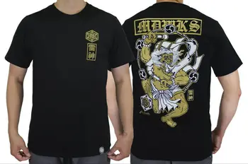 MADWORKS Vyriški marškinėliai Raijin Fujin Yakuza Japonija Japonų menas Gatvės stilius #TS49
