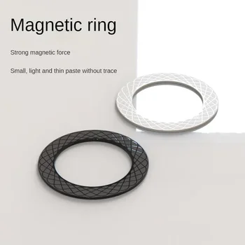 Magnetinis metalinis plokštės žiedas Magsafe belaidžiam įkrovikliui Geležies lakšto lipdukas Magnetas Automobilinis telefono laikiklis, skirtas Apple IPhone 14 13 12