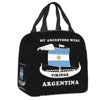 Mano protėviai buvo vikingai Argentina Pietų krepšys Argentinos išdidus sandarus terminis aušintuvas izoliuota pietų dėžutė moterims vaikams