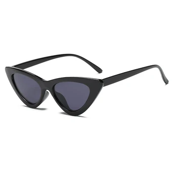 MAXJULI Sexy Cat Eye Akiniai nuo saulės Moterų prekės ženklo dizainas Veidrodinis trikampis Saulės akiniai Moteriški atspalviai moteriškiems akiniams UV Protect 8304