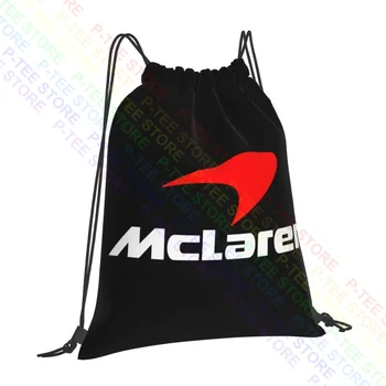 Mclaren Automobilio logotipas Sutraukiami krepšiai Sporto krepšys Mielas sulankstomas ekologiškas bėgimas lauke