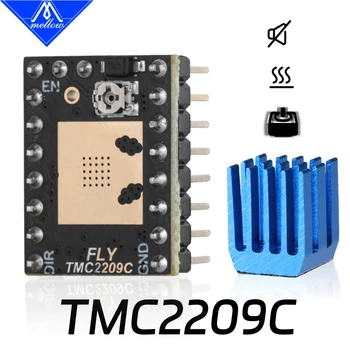 Mellow Fly TMC2209-C Stepper Silent Motor Driver 256 Subdivision StepStick UART 2.8A for Fly-C8 D5 Board 3D Printer Parts