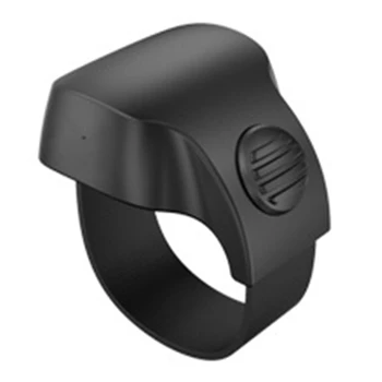 MiNi Bluetooth 5.1 Telefonas Asmenukių užrakto nuotolinio valdymo žiedas (juodas)