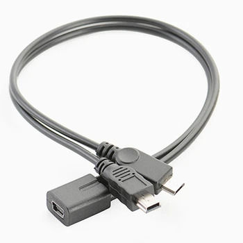 Mini USB skirstytuvo kabelis greitesnis įkrovimo kabelis Laidas Apsaugos maitinimo kabelis Dropship