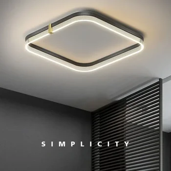 Modernus akrilinių lubų šviestuvas Buitinė technika Šviestuvas miegamojo studijų piešimo kambario paprastumas Lampara Techo šviestuvai Plafonnier