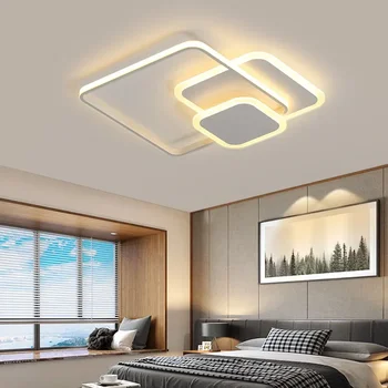 Modernus LED lubų šviestuvas miegamojo svetainei Studija Praėjimas Šviestuvas Vidaus namų dekoravimo šviestuvas Šviestuvas