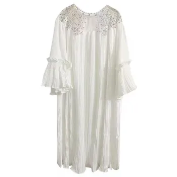 Moteriška suknelė Vasara 2024 mada Deimantai plius dydis Suknelės Ladies Casual Street Boho Vestido Midi Feminino S-6XL galima dėvėti