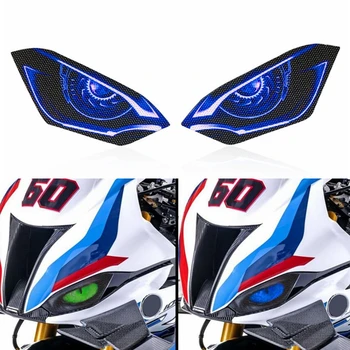 Motociklų 3D priekinių žibintų lipdukų apsaugos galvos žibintų lipdukai BMW S1000RR S1000 RR S 1000 RR 2019-2023